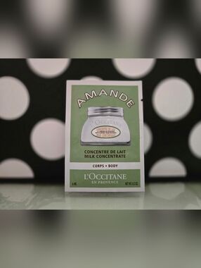 10/$25✨️L'Occitane Almond Cream SAMPLE✨️